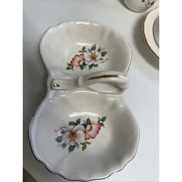 Vintage The House Of Webster Wild Briar Rose Ceramics Pottery - Picture 2 of 13